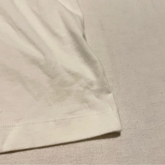 Teddy Fresh Top White Shirt Sleeve Shirt Graphic Teddy Bear Women’s Large - Picture 16 of 16